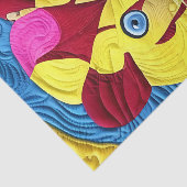 Kleine lionkrab zoals ontwerp tissuepapier (Detail)