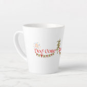 Kleine logo latte mok-12 oz mok (Linkerhoek)