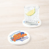 Kleine Logo Zandsteen Onderzetter (Zijkant)