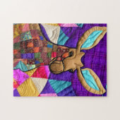 Kleine, losse kalf-quilt zoals design legpuzzel (Horizontaal)