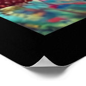 Kleine, losse kalf-quilt zoals design poster (Hoek)