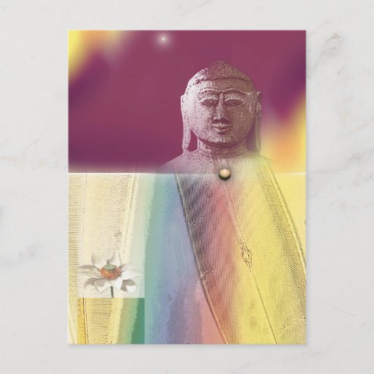 Kleine Lotus van Gregory Gallo Briefkaart (Voorkant)