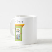 Kleine Lover Free Library (LFL) Koffiemok (Voorkant links)