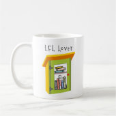 Kleine Lover Free Library (LFL) Koffiemok (Links)