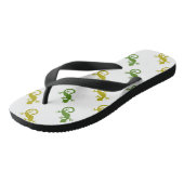 Kleine luiers teenslippers (Schuin)