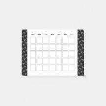Kleine maandelijkse kalender planner