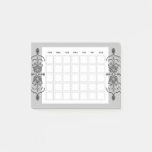 kleine maandkalender post-it® notes (Voorkant)