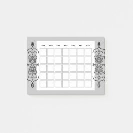 kleine maandkalender post-it® notes