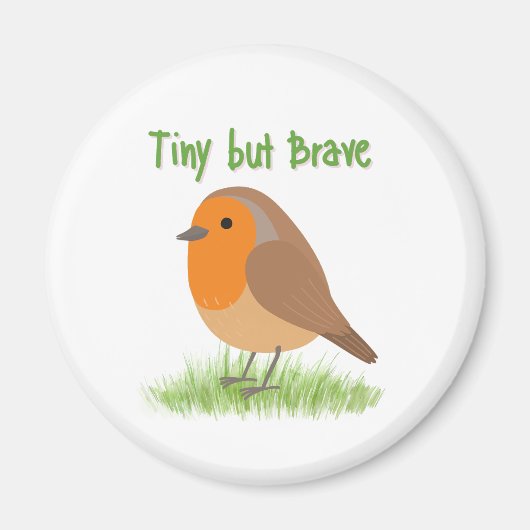 Kleine maar dappere Robin Magnet (Voorkant)
