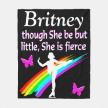 KLEINE MAAR FELLE CUSTOM ICE SKATER FLEECE DEKEN