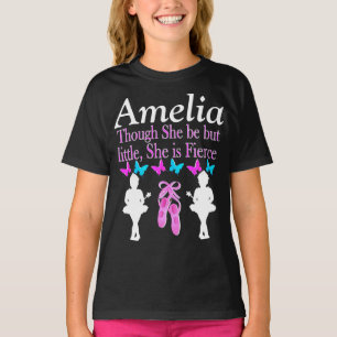KLEINE MAAR FELLE DANSER GEPERSONALISEERD T-SHIRT