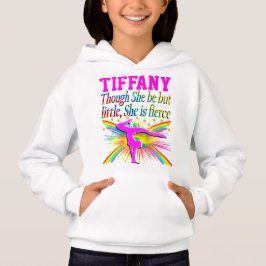 KLEINE MAAR FELLE GEPERSONALISEERDE GYMNAST HOODIE