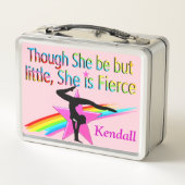 KLEINE MAAR FELLE GEPERSONALISEERDE GYMNAST LUNCHB (Achterkant)