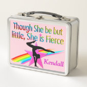 KLEINE MAAR FELLE GEPERSONALISEERDE GYMNAST LUNCHB (Voorkant)