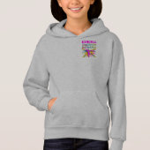 KLEINE MAAR FELLE GEPERSONALISEERDE HOODIE (Voorkant)