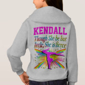 KLEINE MAAR FELLE GEPERSONALISEERDE HOODIE (Achterkant)