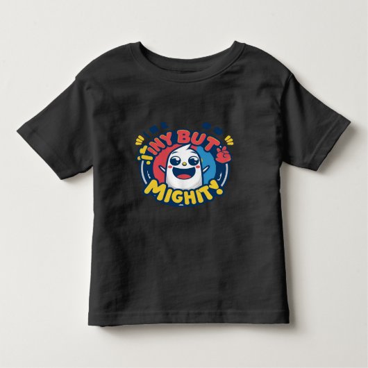 Kleine maar machtige kinder shirts (Voorkant)