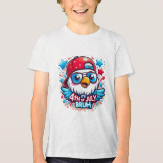 Kleine maar machtige nationale feestdag Tri-Blend shirt