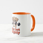 Kleine Maar Moedige Puppy Mok (Voorkant rechts)