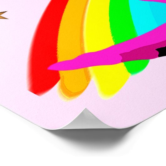 KLEINE MAAR VEILIG AANGEPASTE CHEERLEIDENDE POSTER (Hoek)