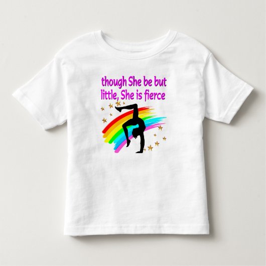 KLEINE MAAR VEILIGHEIDSGYMNAST KINDER SHIRTS (Voorkant)