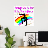 KLEINE MAAR VEILIGHEIDSGYMNAST POSTER (Thuiskantoor)