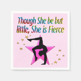 KLEINE MAAR VEILIGHEIDSGYMNAST SERVETTEN