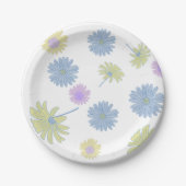 Kleine Madeliefjes Papieren Borden Bordje (Voorkant)