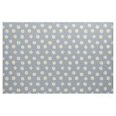 Kleine Madeliefjes / stoffig staalgrijs Stof (Fat Quarter)