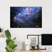 Kleine Magelhaense Wolk Poster (Thuiskantoor)