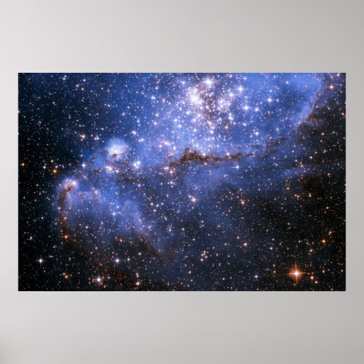 Kleine Magelhaense Wolk Poster (Voorkant)