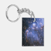 Kleine Magelhaense Wolk Sleutelhanger (Voorkant Links)