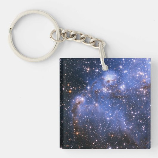 Kleine Magelhaense Wolk Sleutelhanger (Voorkant)
