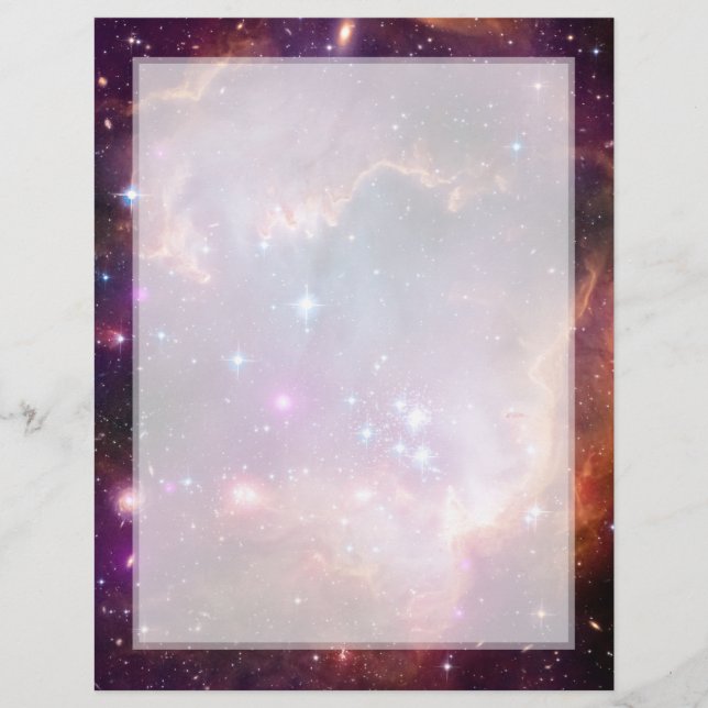 Kleine magellanic Cloud Galaxy Space (Voorkant)
