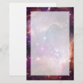 Kleine magellanic Cloud Galaxy Space Briefpapier (Voorkant / Achterkant)