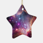 Kleine magellanic Cloud Galaxy Space Keramisch Ornament (Rechts)