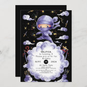 Kleine Magische Ninja Verjaardag Kaart (Voorkant / Achterkant)