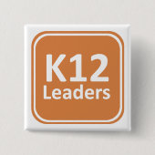 Kleine magnetische knop vierkante button 5,1 cm (Voorkant)