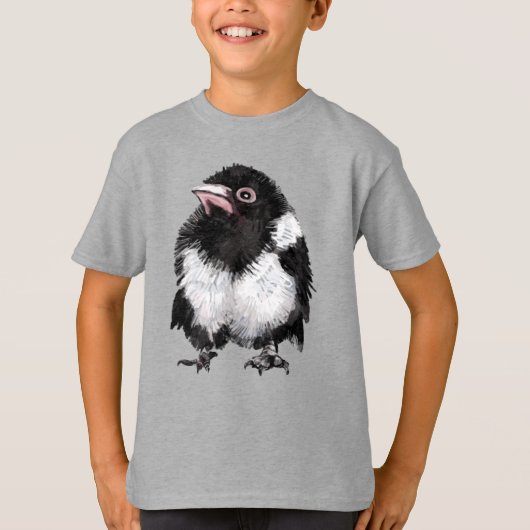 Kleine magpie T-Shirt (Voorkant)