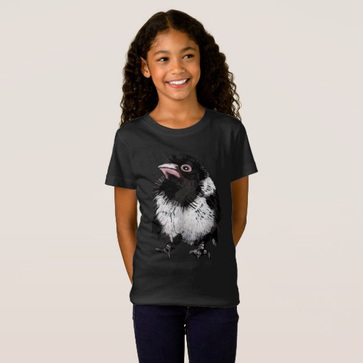 Kleine magpie T-Shirt (Voorkant volledig)