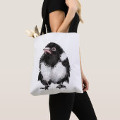 Kleine magpie tote bag (Dichtbij)