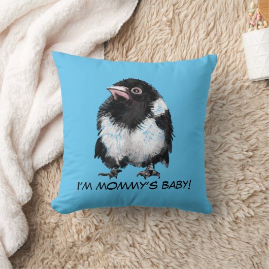 Kleine magpie-worstkussen kussen (Deken)
