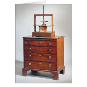 Kleine Mahogany borst van torens door Sheraton