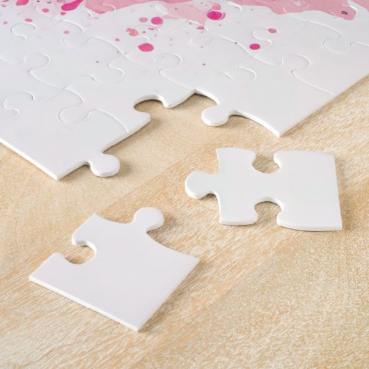 Kleine Majestic Kitty Kat Heks Legpuzzel (Zijkant)