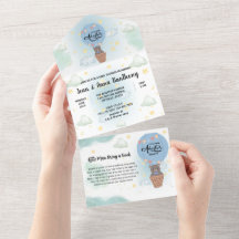 kleine man avontuur wacht baby shower