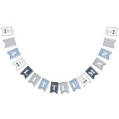 Kleine Man Baby shower Banner (Alle)