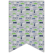 Kleine Man Baby shower Banner (Tweede vlag)