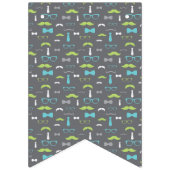 Kleine Man Baby shower Banner (Tweede vlag)