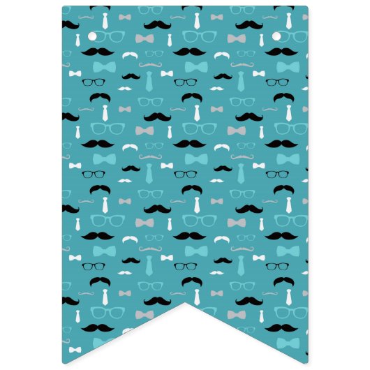 Kleine Man Baby shower Banner (Tweede vlag)