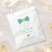 Kleine Man boog Stropdas gunsttas, dank je Bedankzakje (Geknipt)